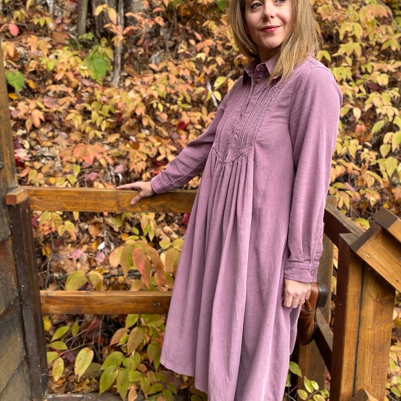 April Cornell Corduroy Market Dress - Picture 4 of 5